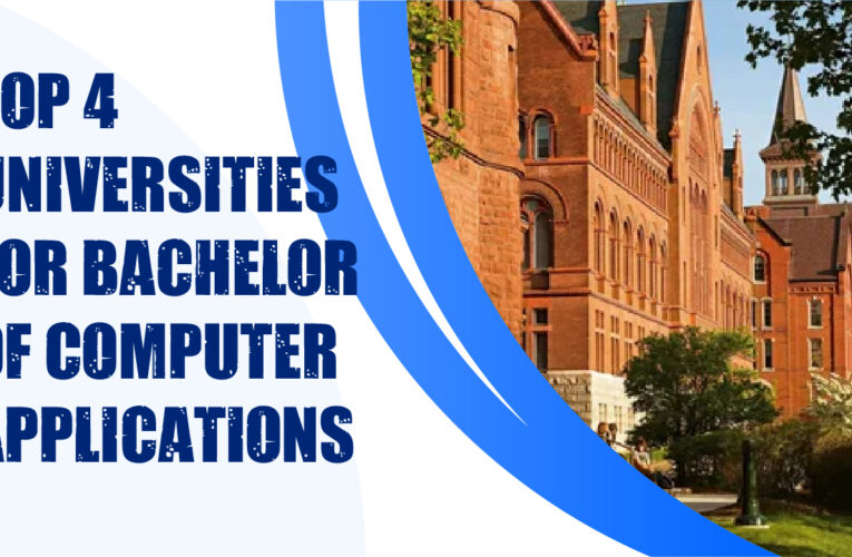 Top 4 Universities for Bachelor of Computer Applications (BCA) Students in the USA